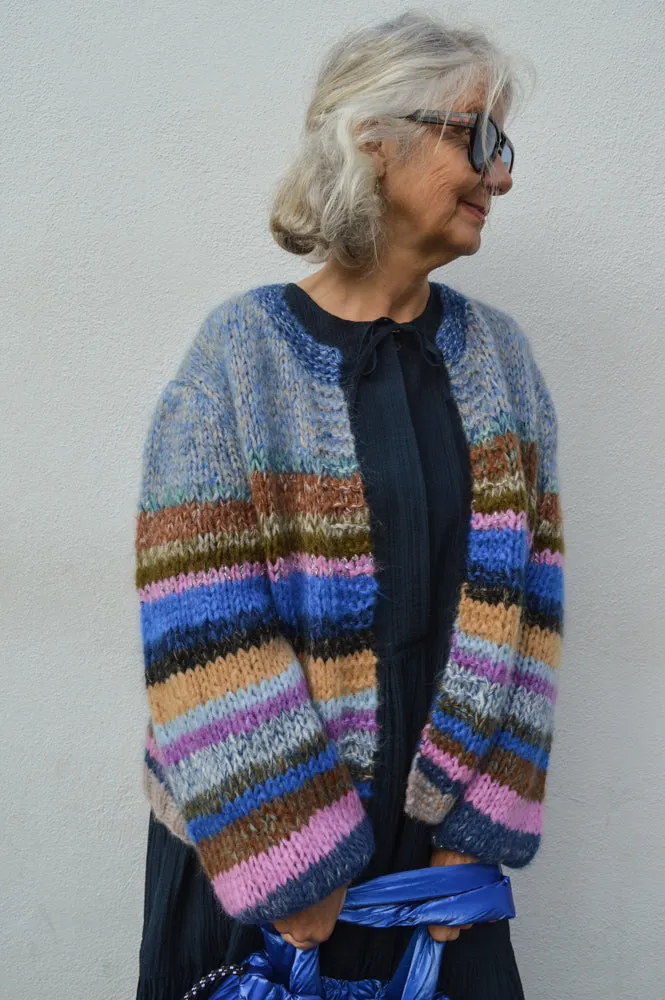 Dawn x Dare Gabi Midnight Multi Cardigan