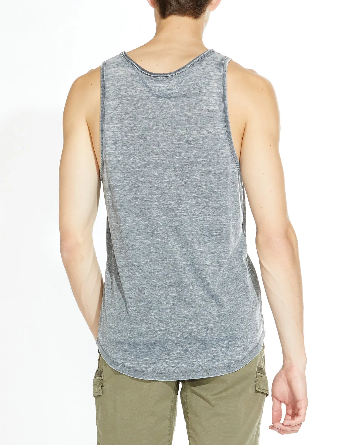 Down & Dirty Garment Burnout Tank (Black)