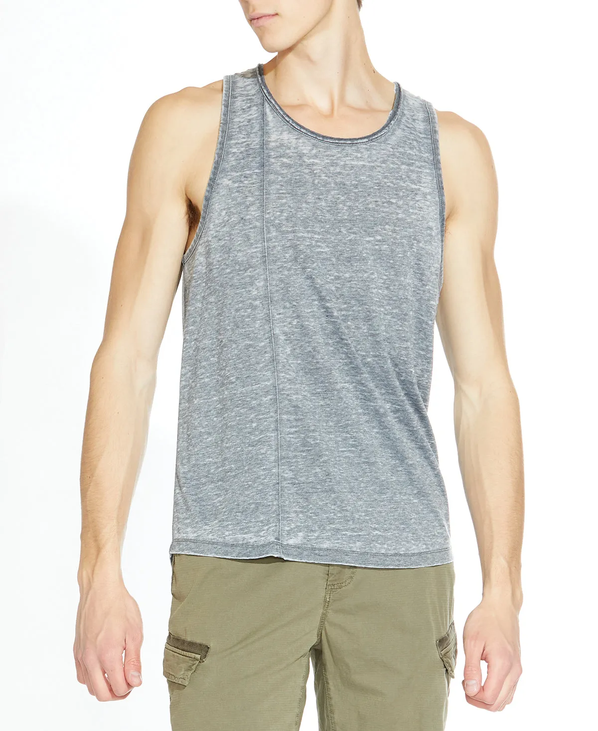 Down & Dirty Garment Burnout Tank (Black)