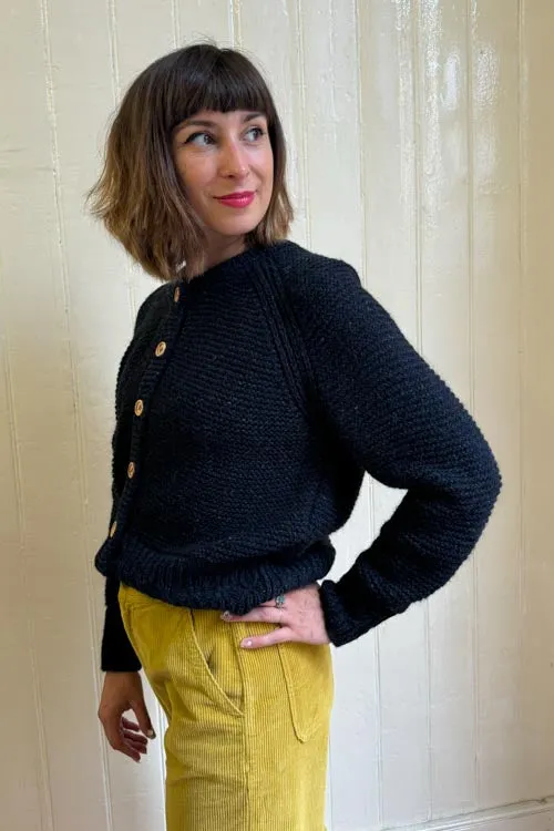 Emile et Ida Amir Midnight Cardigan - Stylish and Cozy Knitwear for Every Occasion