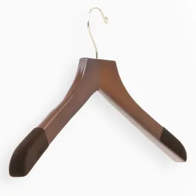 Extra-Large 21" Luxury Wooden Sweater and Polo Hanger