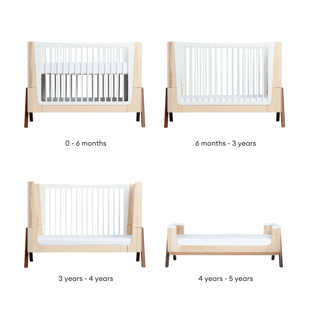 Gaia Baby | Hera Cot Bed, Dresser & Changer Bundle