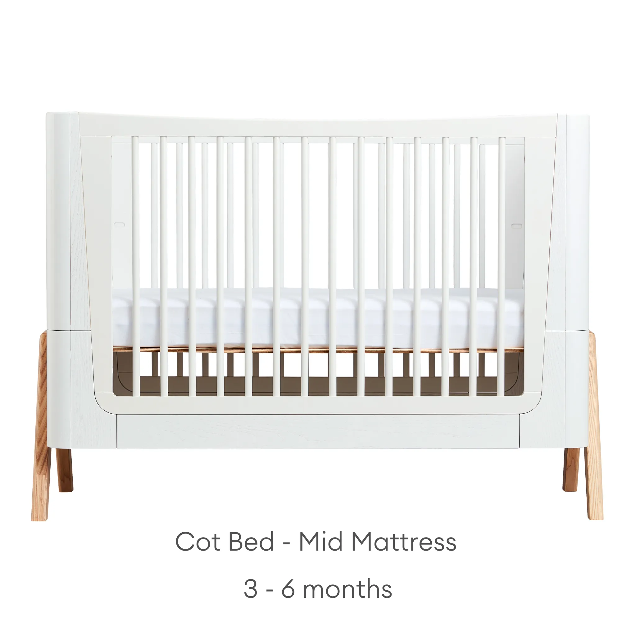 Gaia Baby | Hera Cot Bed, Dresser & Changer Bundle