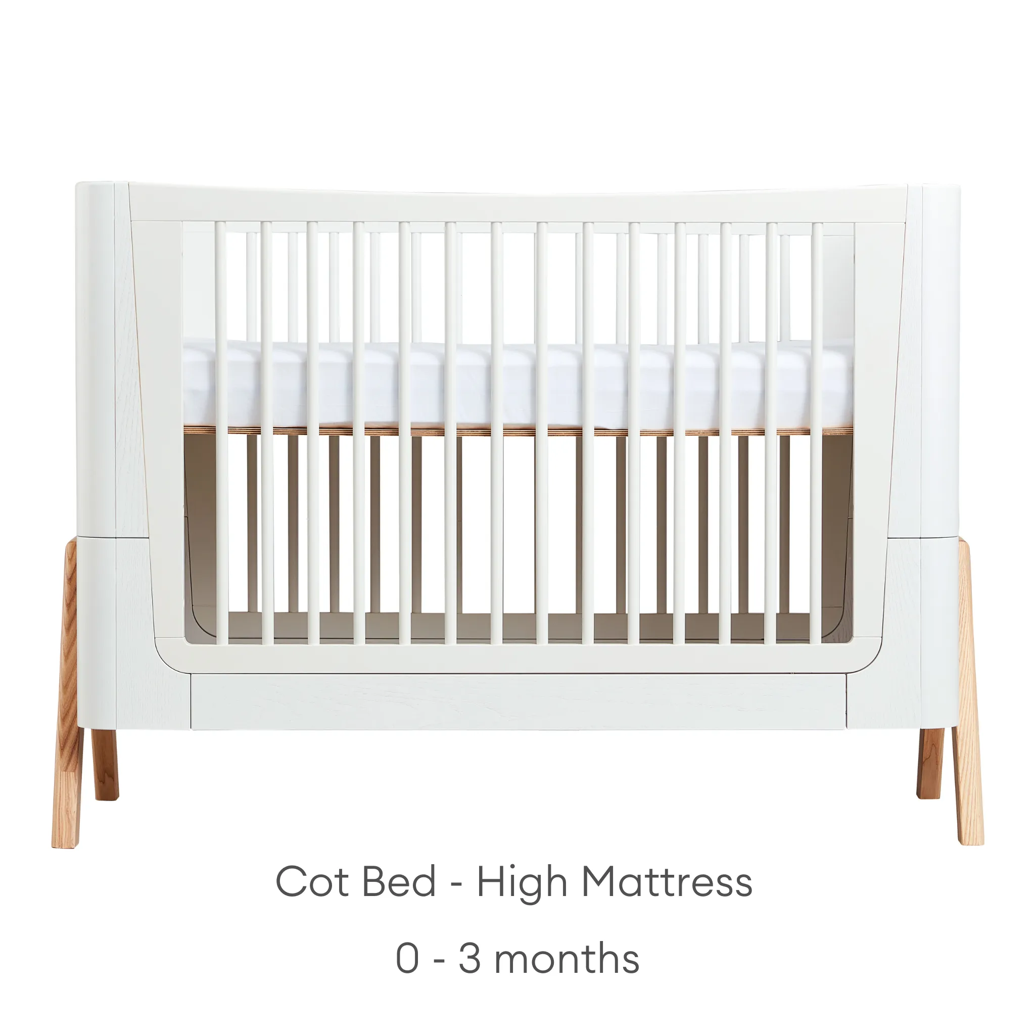 Gaia Baby | Hera Cot Bed, Dresser & Changer Bundle