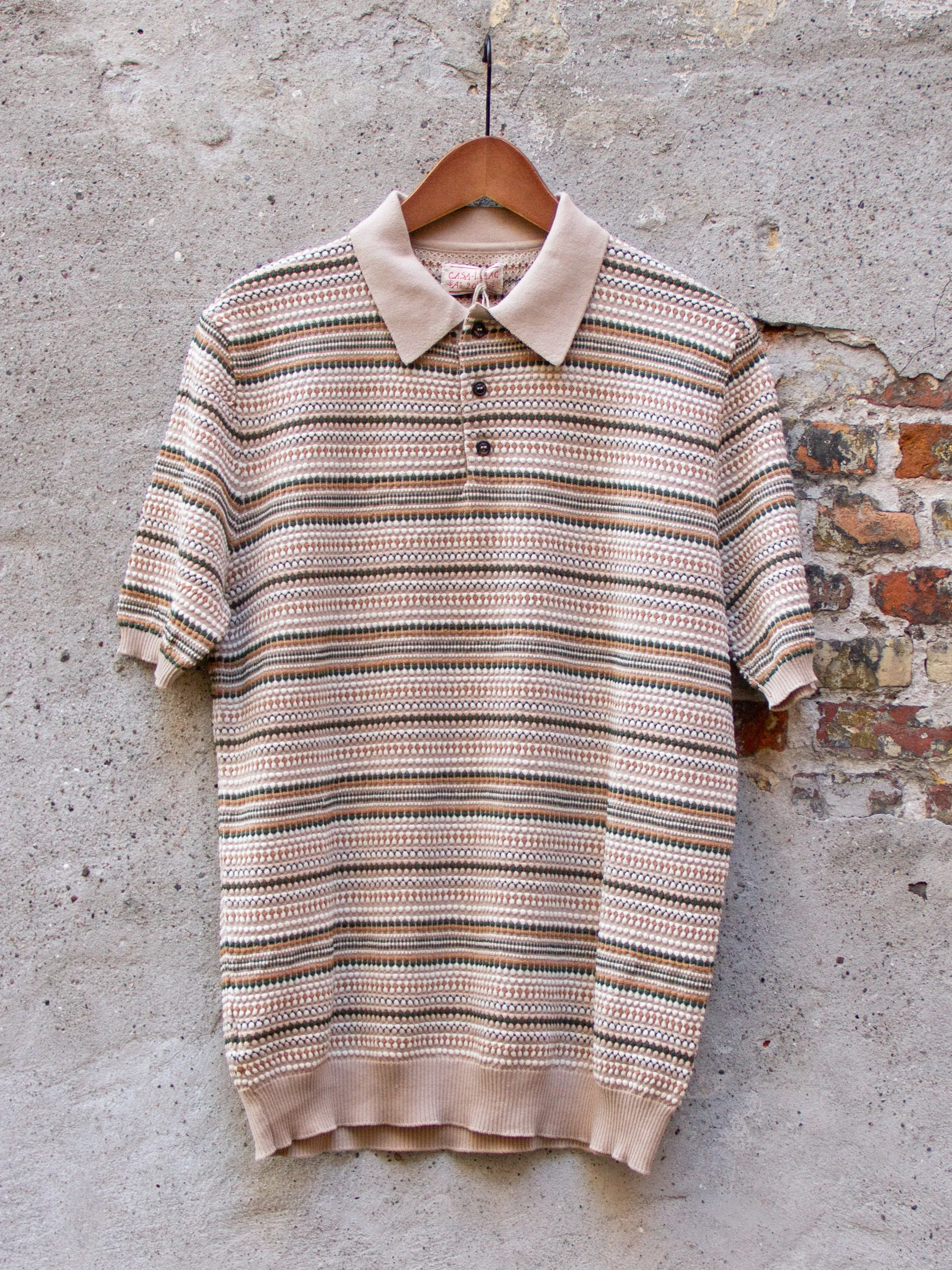 GRP, Folk 1 Polo Short Sleeve, Beige