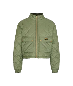 Hamilton Quilted Bomber Jacket - Green