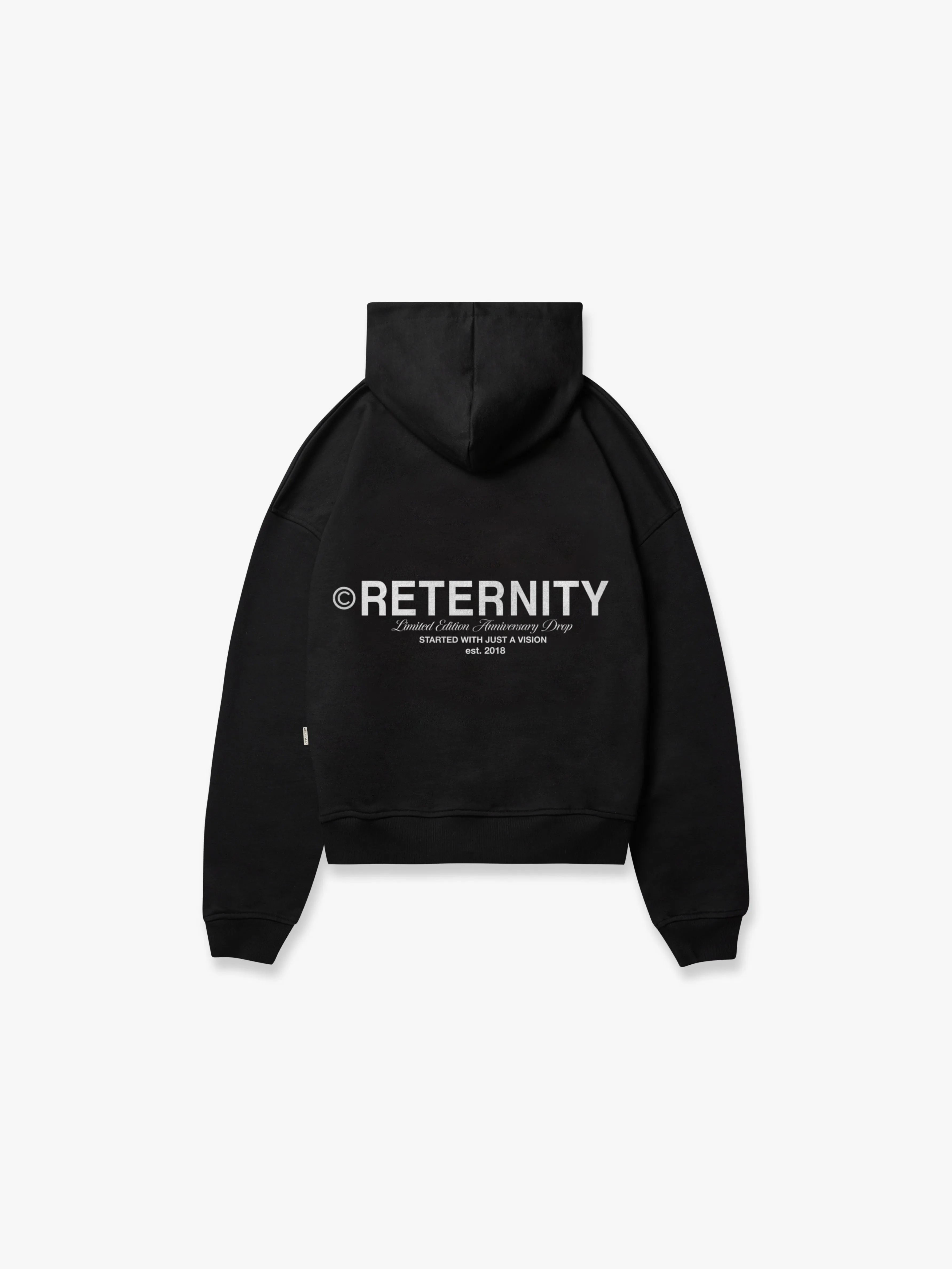 HOODIE ‘ANNIVERSARY’ - BLACK