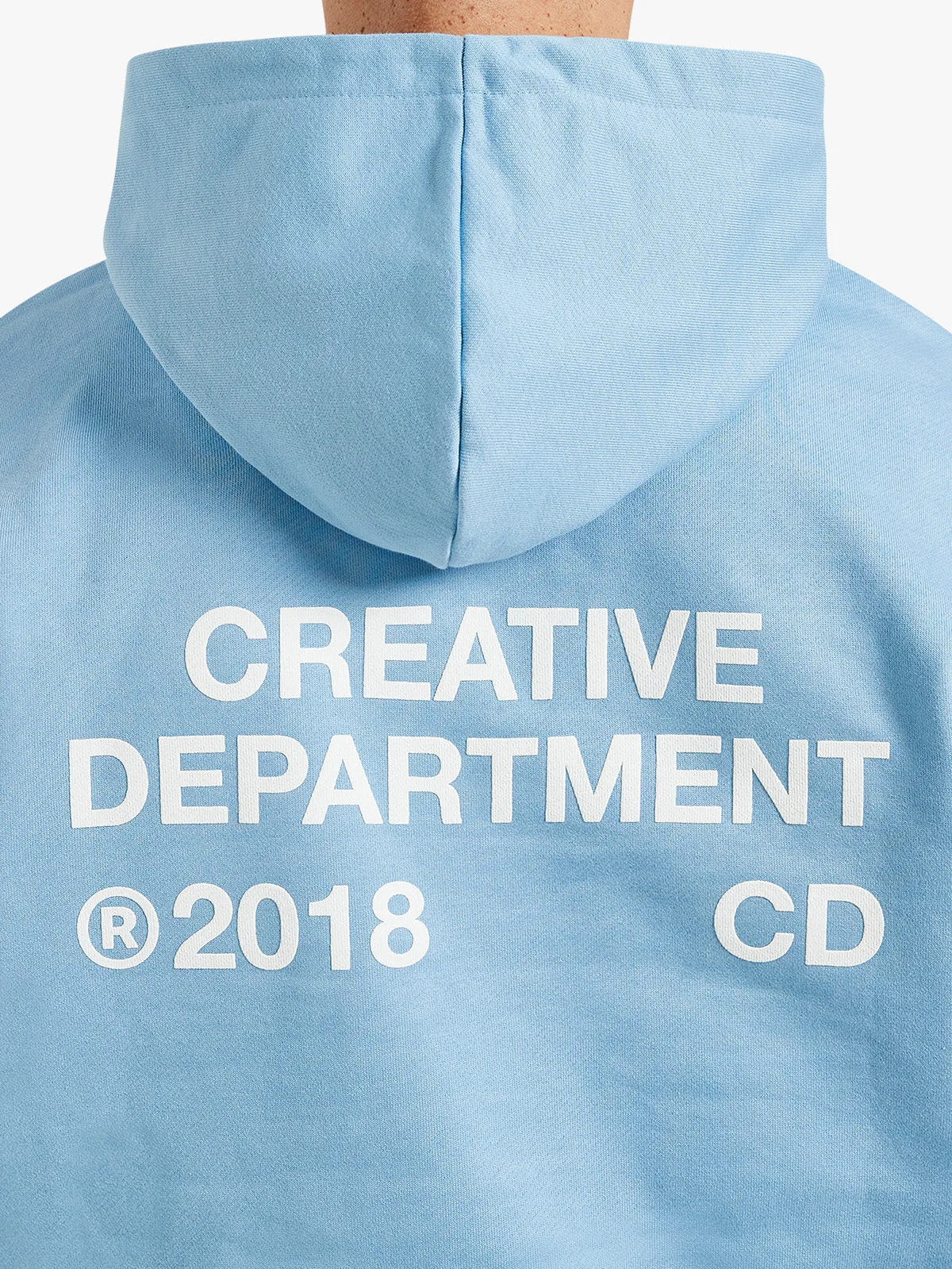 HOODIE CREATIVE DEPT - LIGHT BLUE