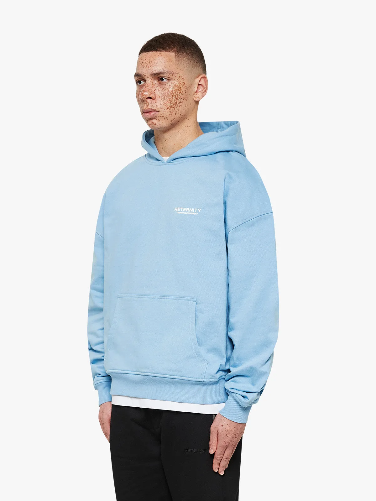 HOODIE CREATIVE DEPT - LIGHT BLUE