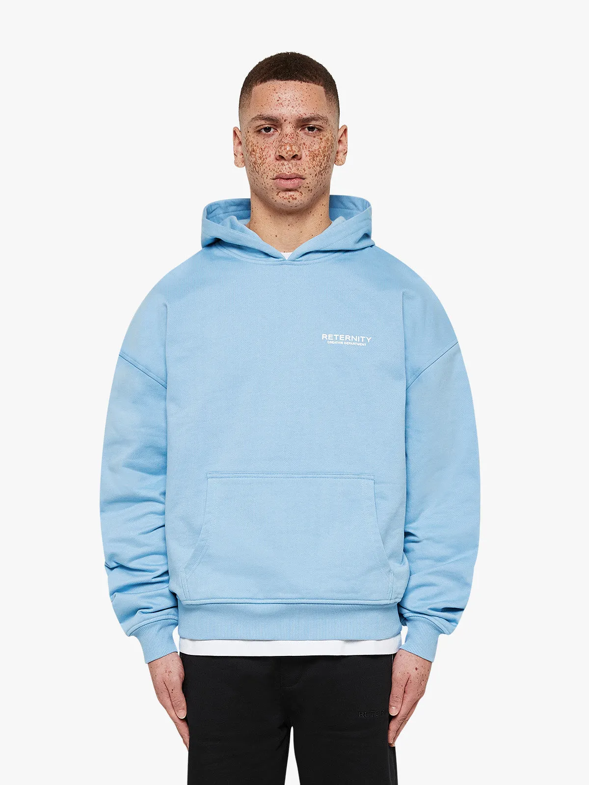 HOODIE CREATIVE DEPT - LIGHT BLUE