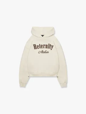 HOODIE ‘RETERNITY ATELIER’ - CREAM