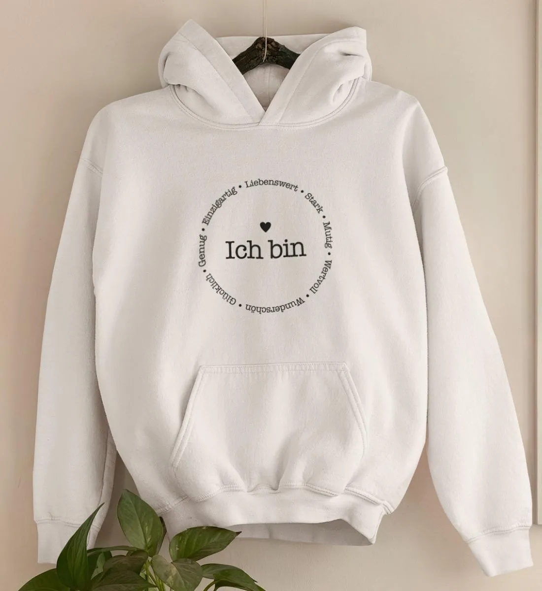 Ich bin Bio Hoodie Unisex