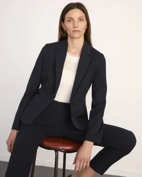 Italian Wool Stretch Paris Jacket | Navy