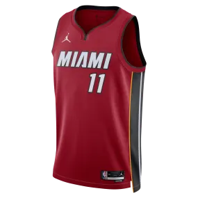 Jaime Jaquez Jr. Nike Jordan Brand Miami HEAT Statement Red Youth Swingman Jersey