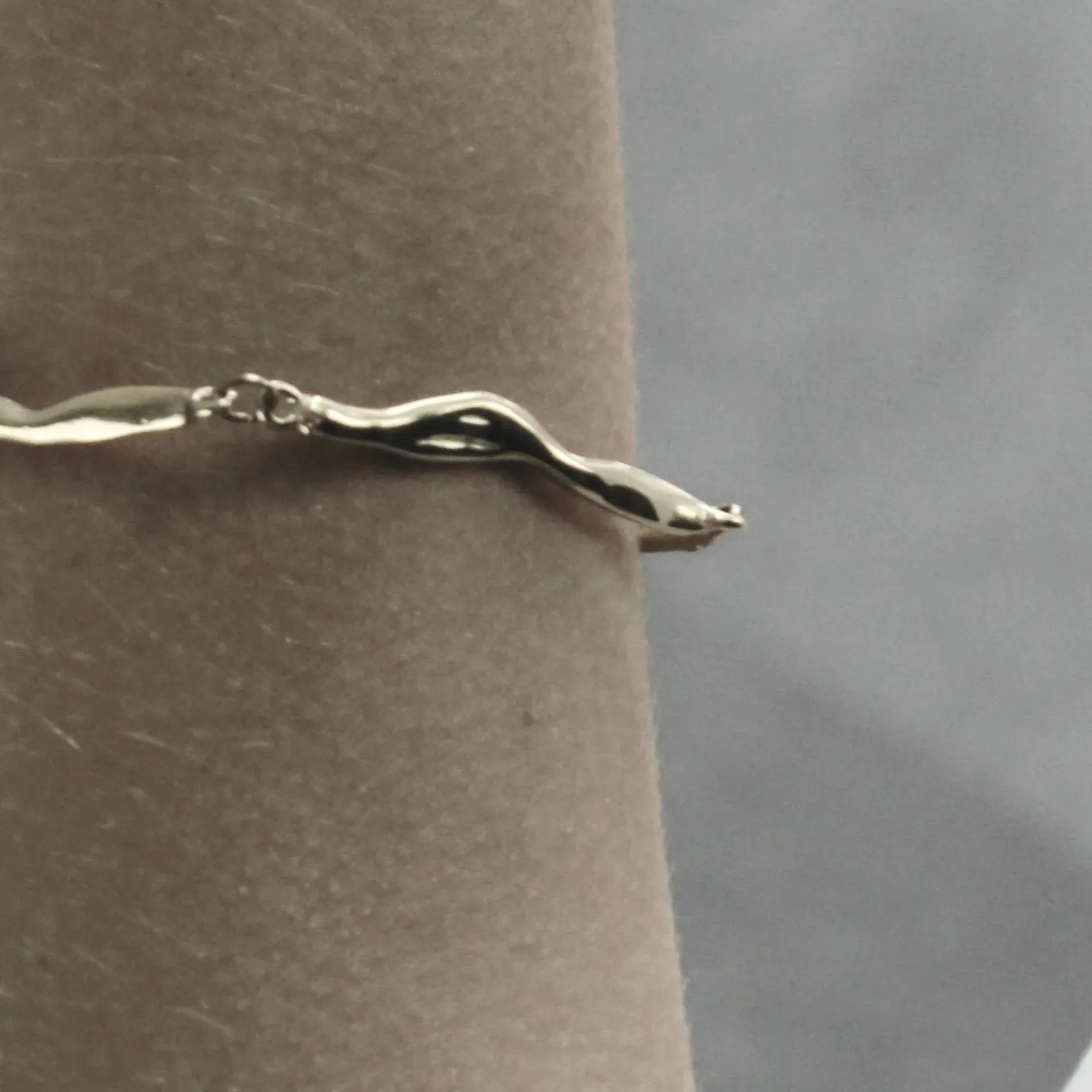 Joy Waterproof Organic Link Bracelet 18K Gold Plating