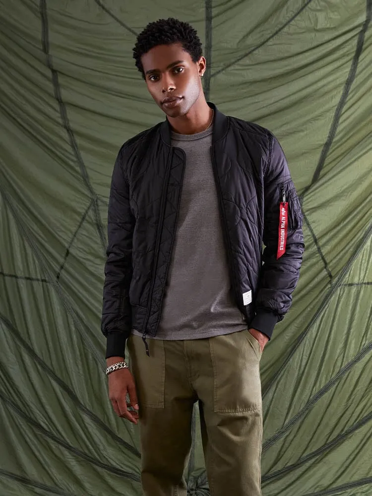 L-2B QUILTED BOMBER JACKET