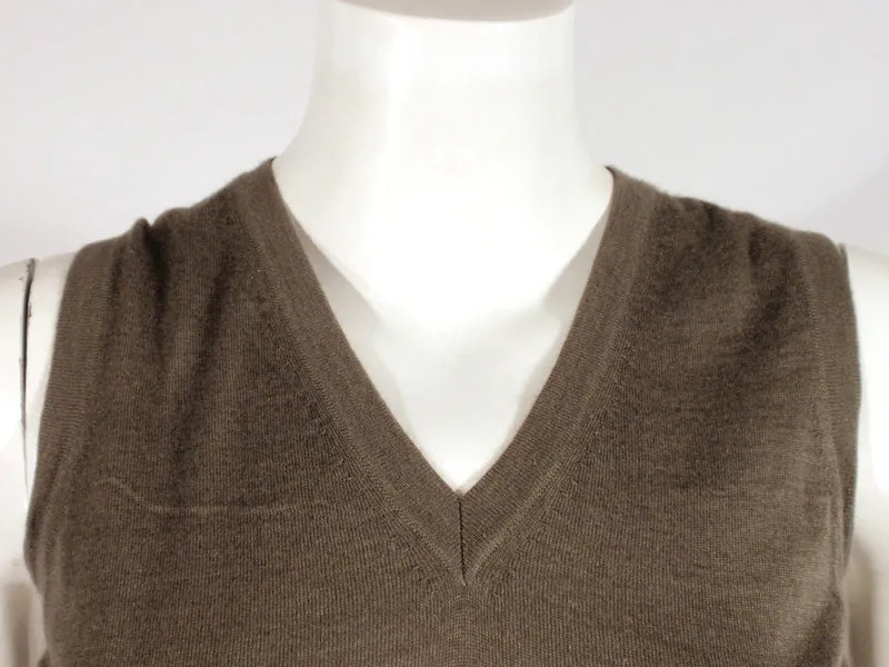 MARLOWE 2 pc Dark Gray Tank and Cashmere Cardigan