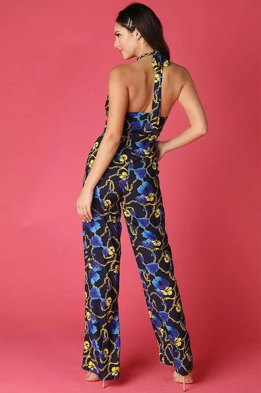 Maude Chainlink Jumpsuit-FINAL SALE-NOT ELIGIBLE FOR EXCHANGE OR REFUND