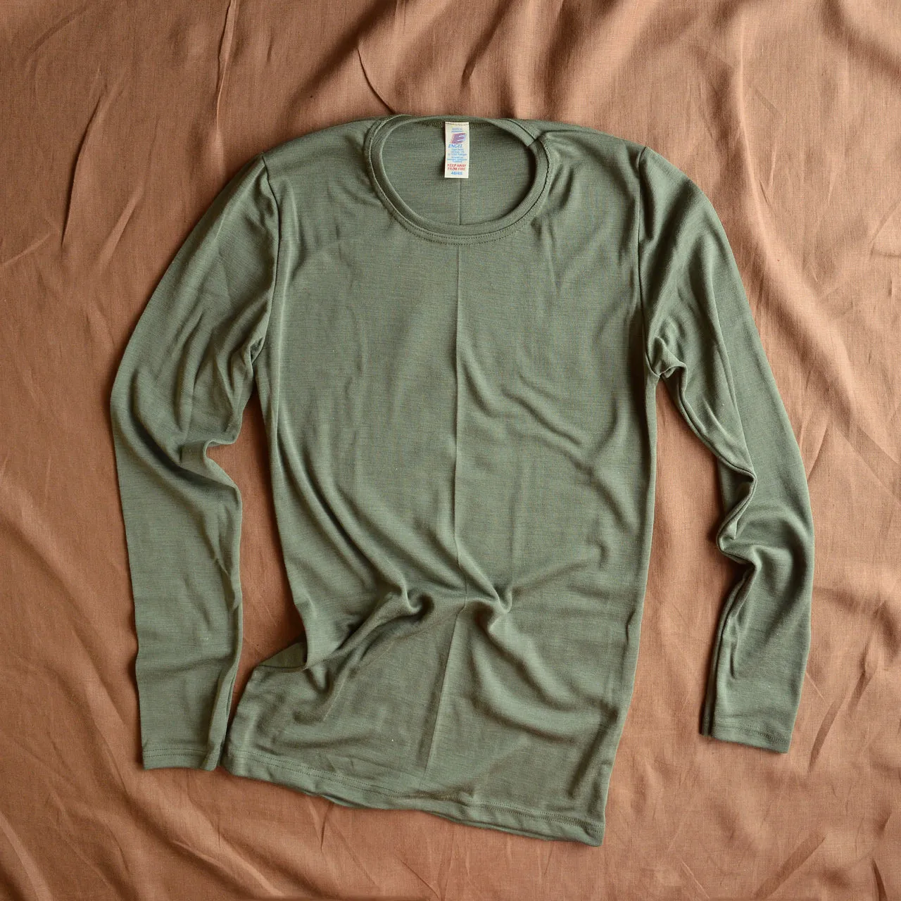 Men's Organic Merino/Silk Long Sleeve Top