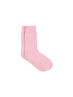 Mens Recycled Cashmere Socks—sakura pink