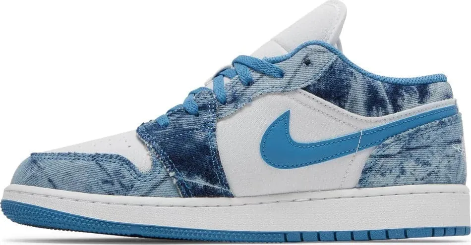 Nike Air Jordan 1 Low Washed Denim (GS) Women's