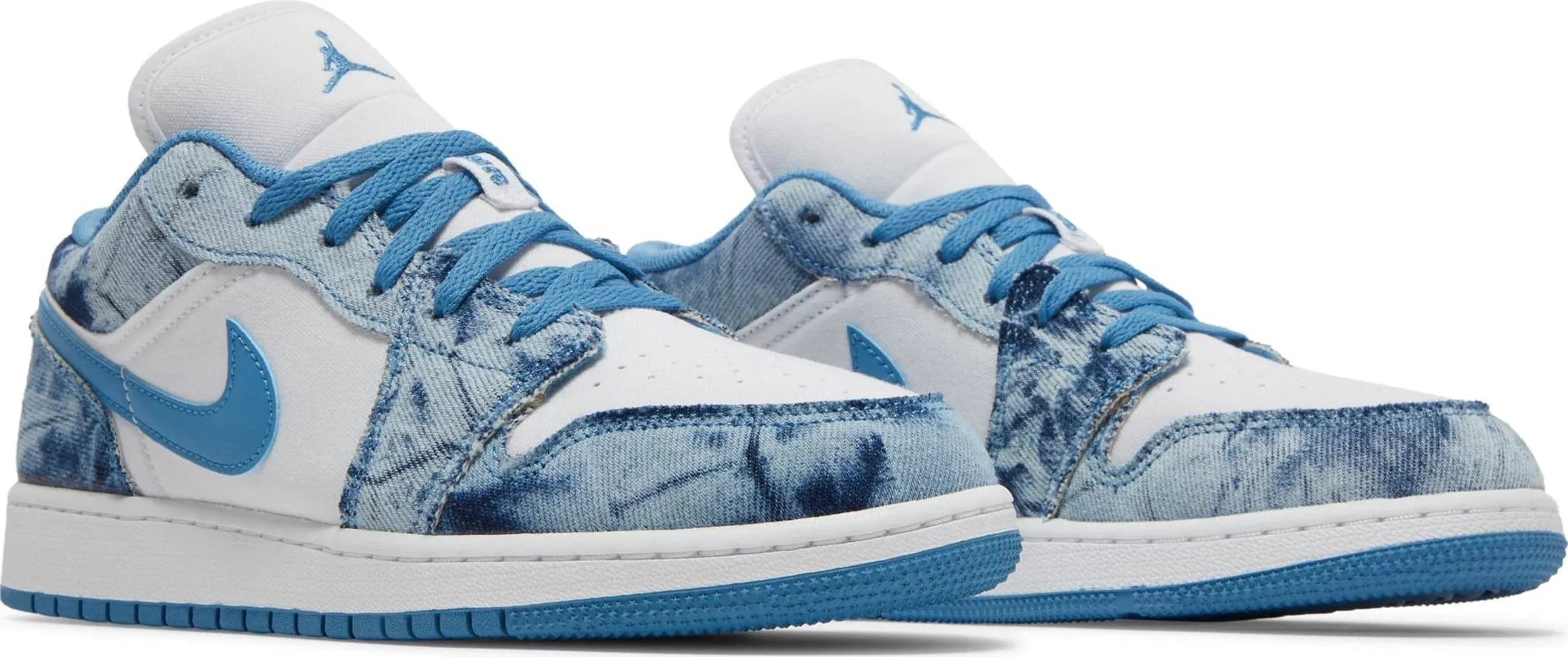 Nike Air Jordan 1 Low Washed Denim (GS) Women's