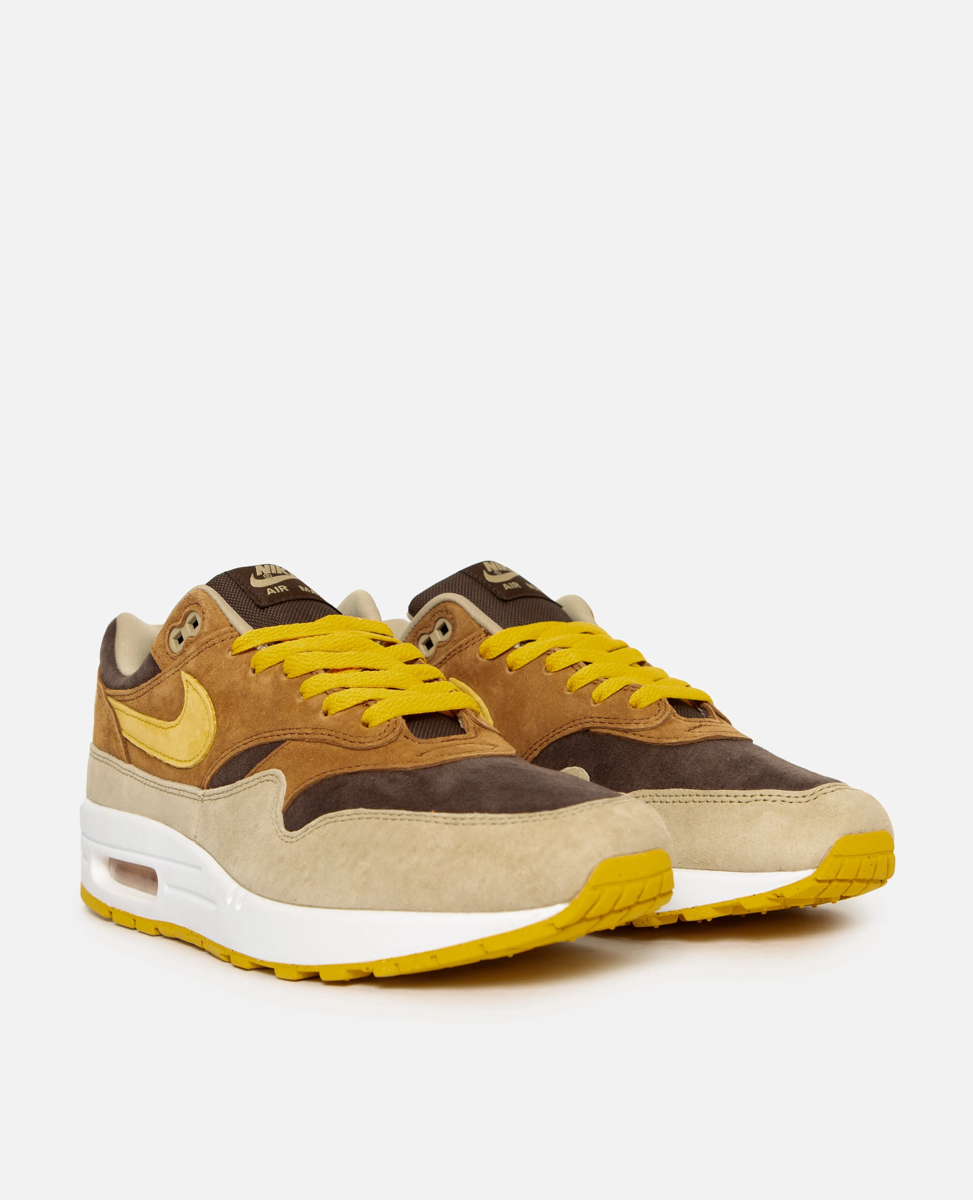 Nike Air Max 1 Prm (Pecan/Yellow Ochre-Baroque Brown)