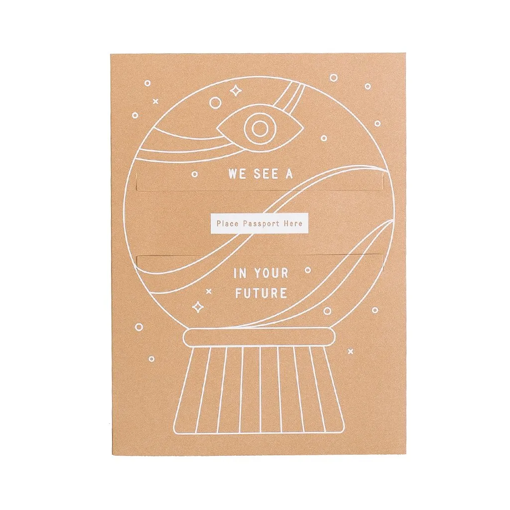 Passport "Future" Greeting Card