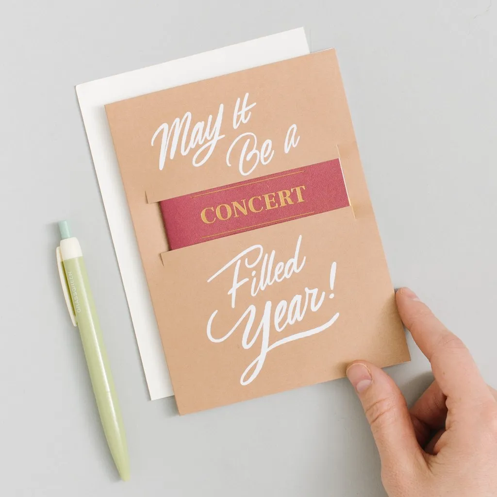 Passport "Year" Greeting Card