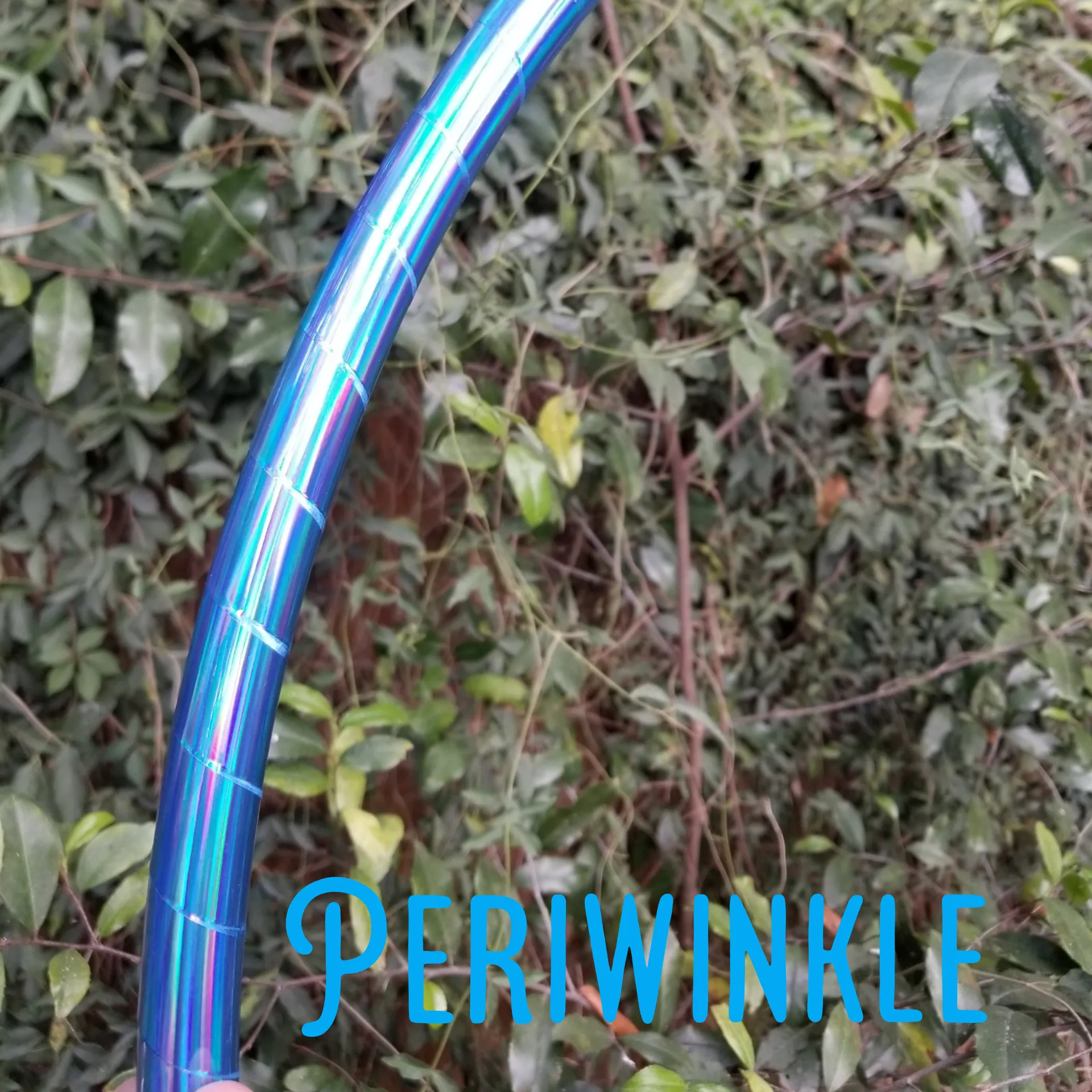 Periwinkle Taped Hula Hoop