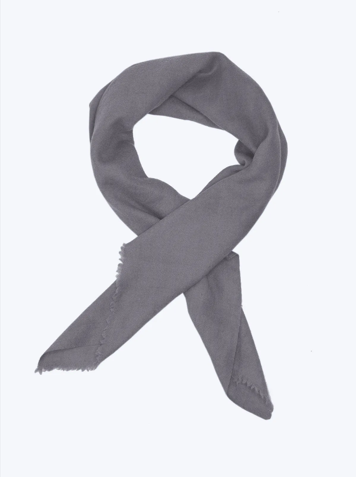 pure cashmere bandana scarf