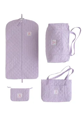 Quilted Luggage | Ballet Slipper