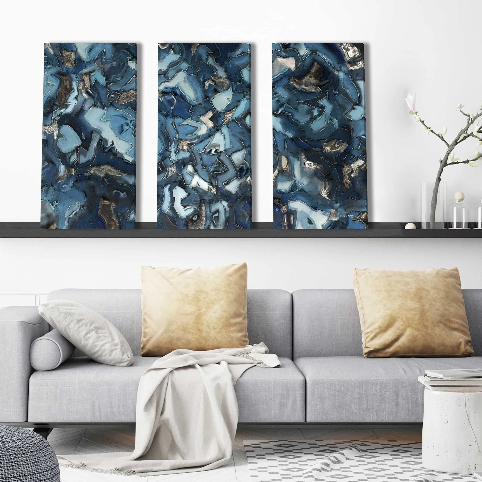 "1 Timothy 1 15" by Mark Lawrence 3 Piece Set on Canvas