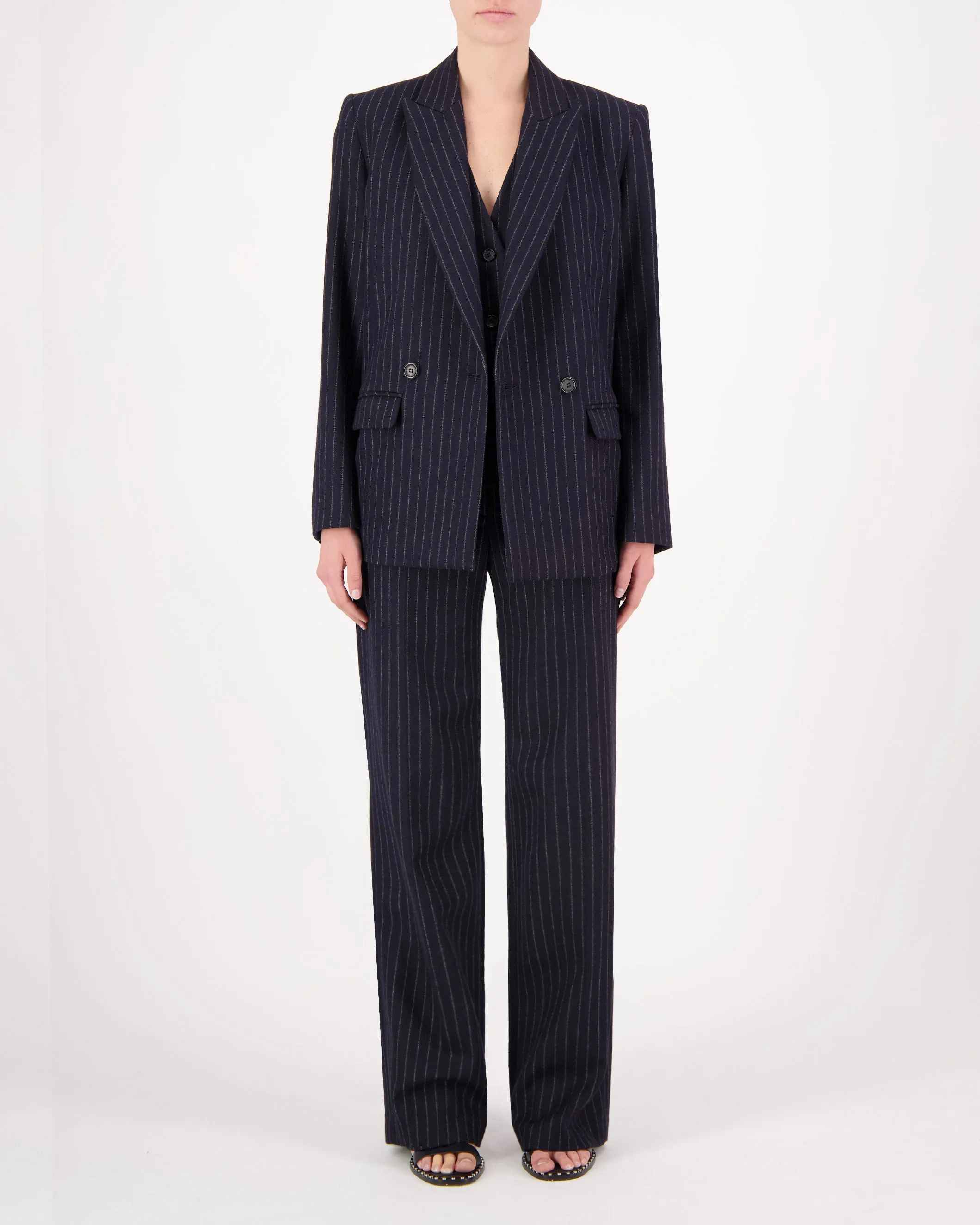 Rae Chalk Stripe Blazer