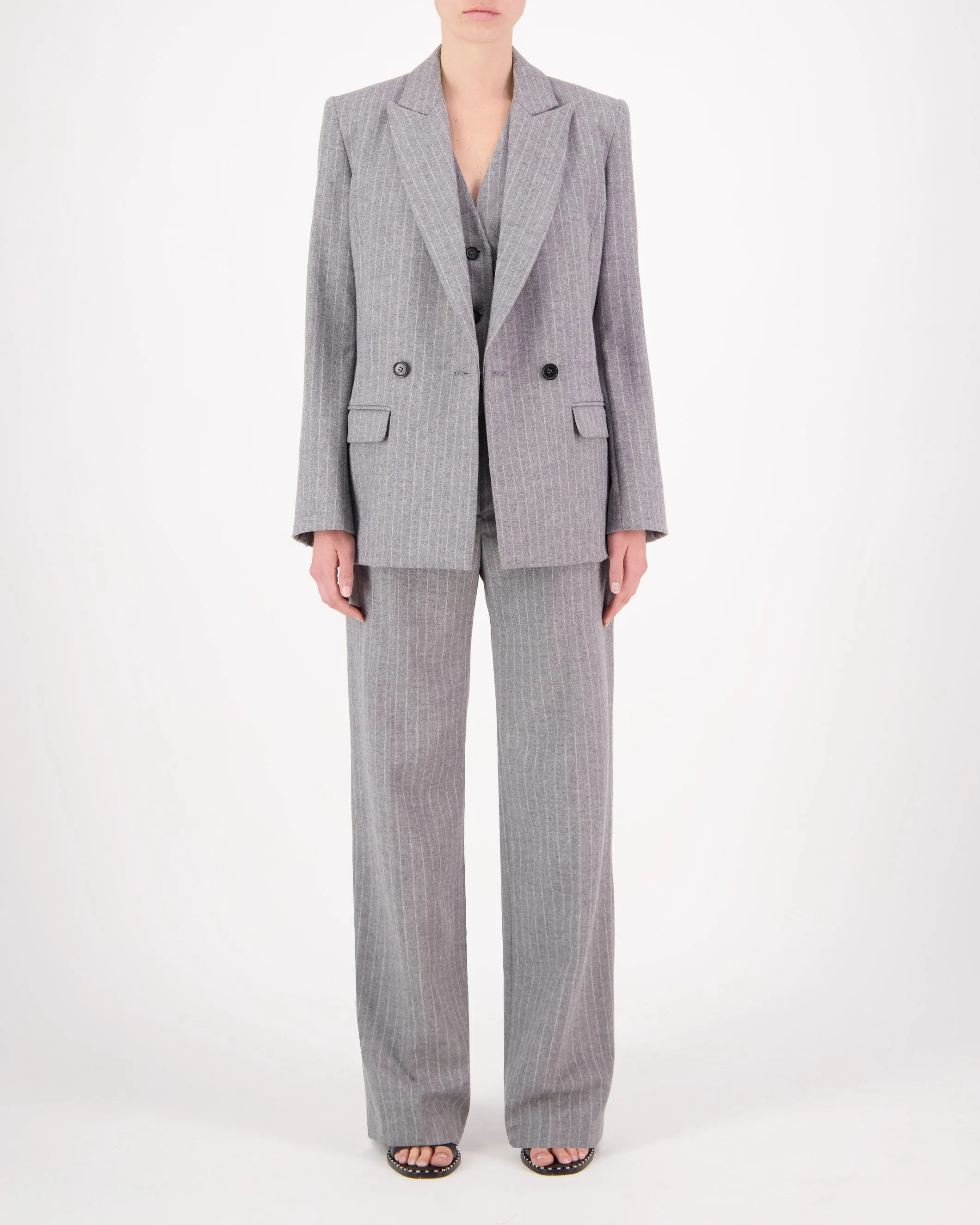 Rae Chalk Stripe Blazer