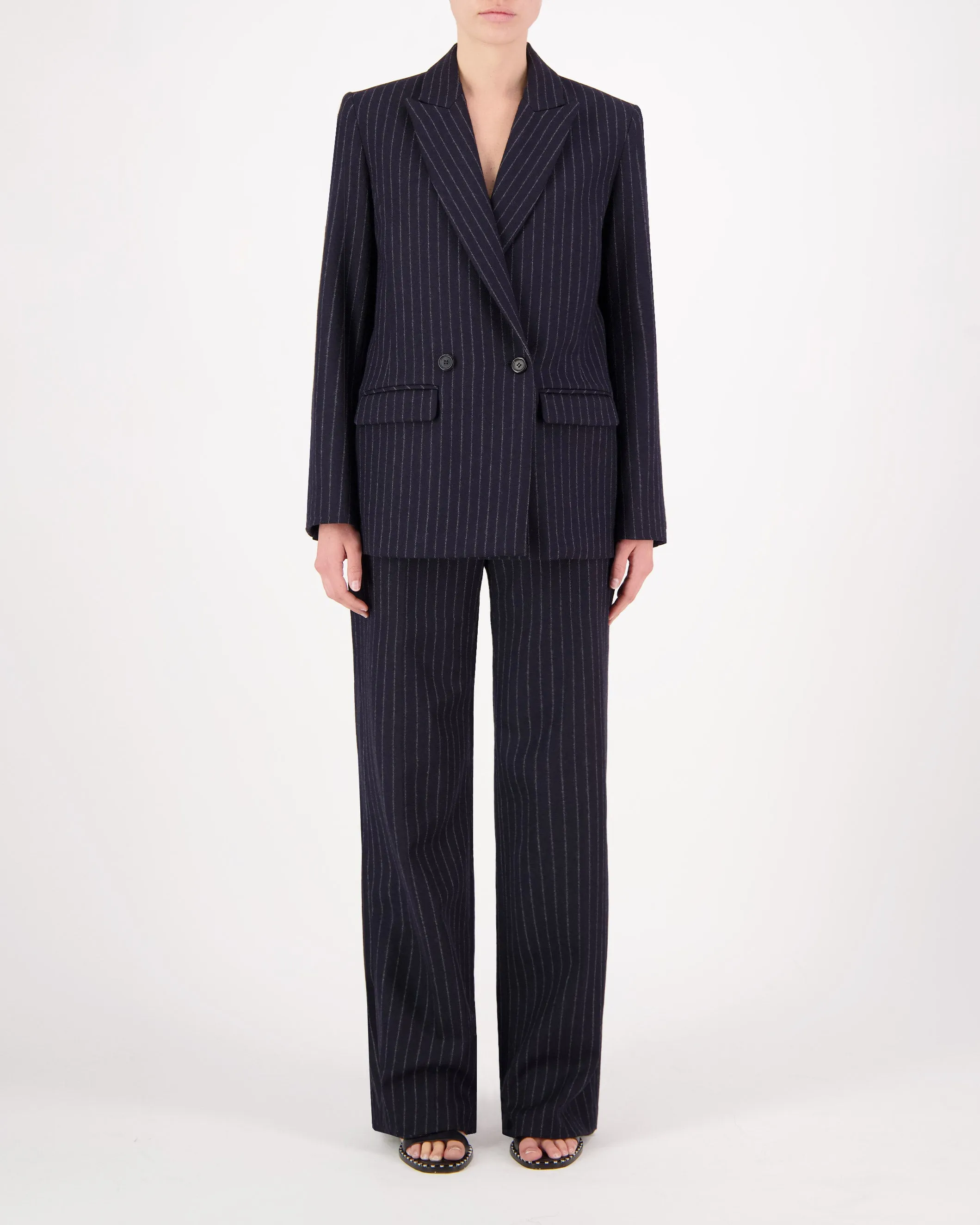 Rae Chalk Stripe Blazer