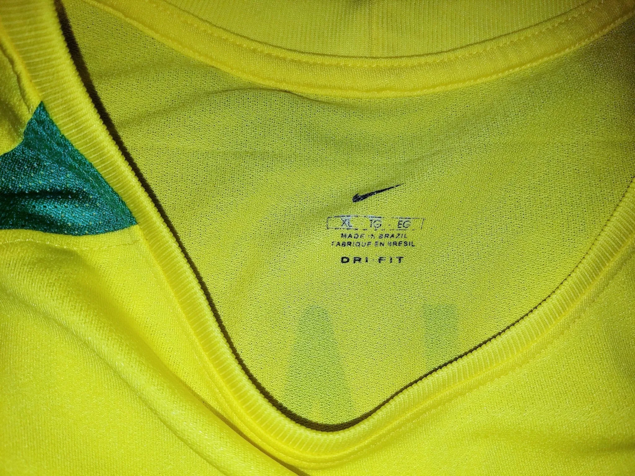 Ronaldo Brazil 2002 WORLD CUP FRIENDLY Jersey Shirt Camiseta XL