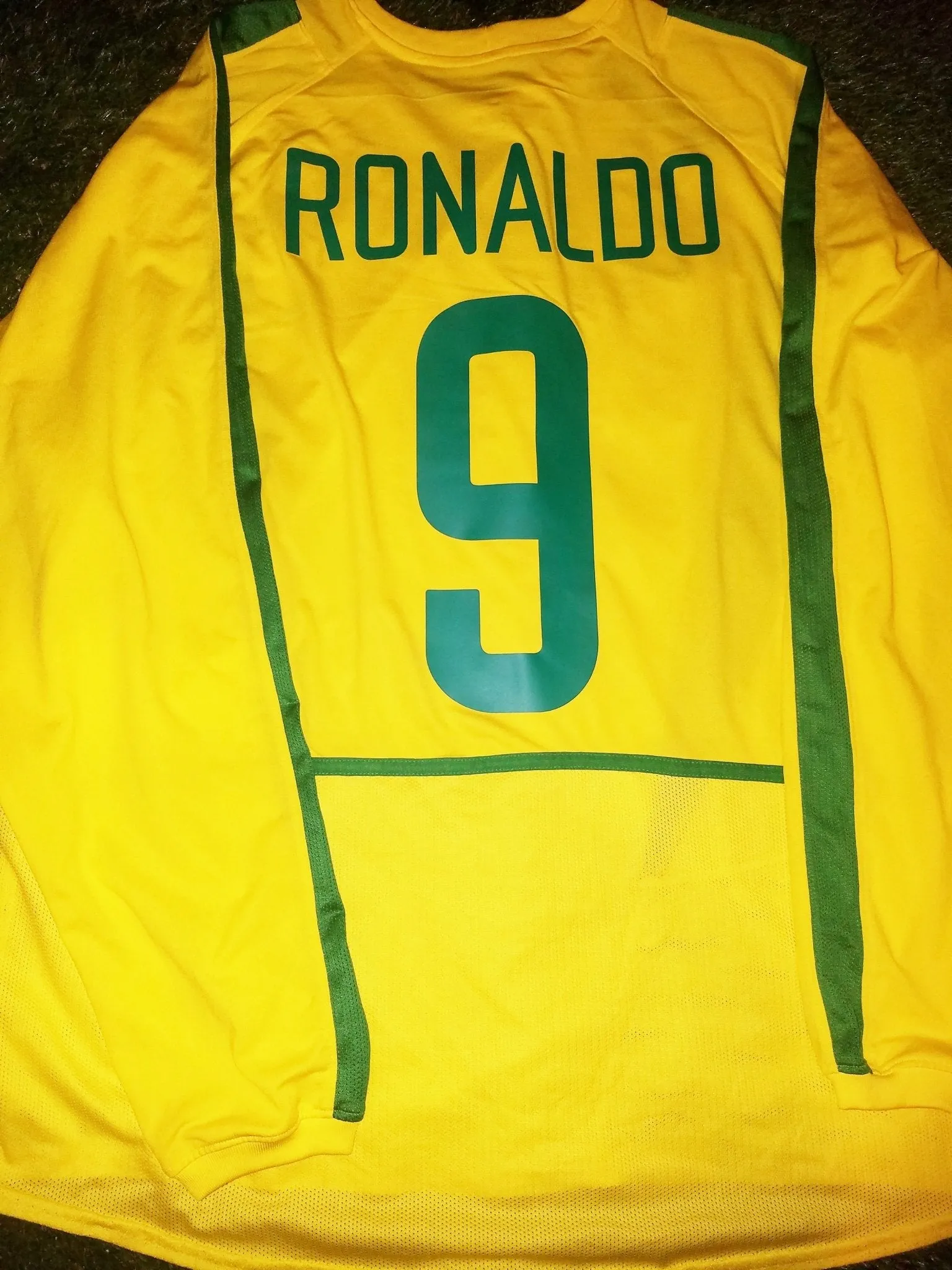 Ronaldo Brazil 2002 WORLD CUP FRIENDLY Jersey Shirt Camiseta XL