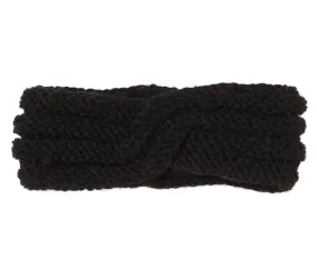 Sherpa fleece lined, Wool Head band, head wrap,  Womens Headwrap,