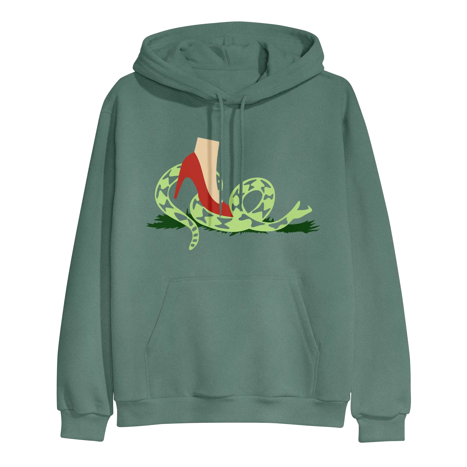 SNAKE PINE GREEN PULLOVER