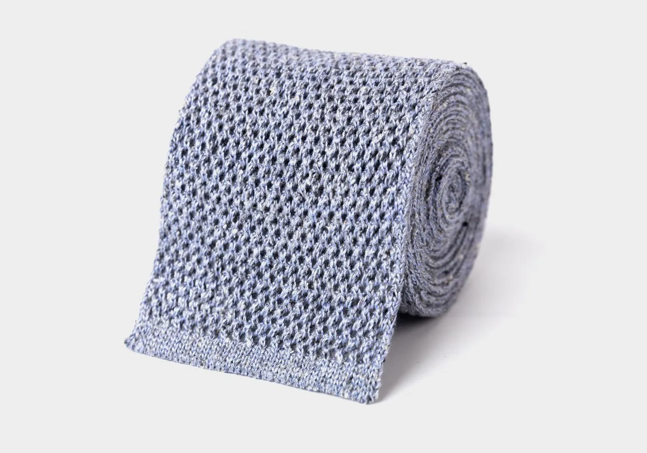 The Light Blue Wilshire Knit Tie