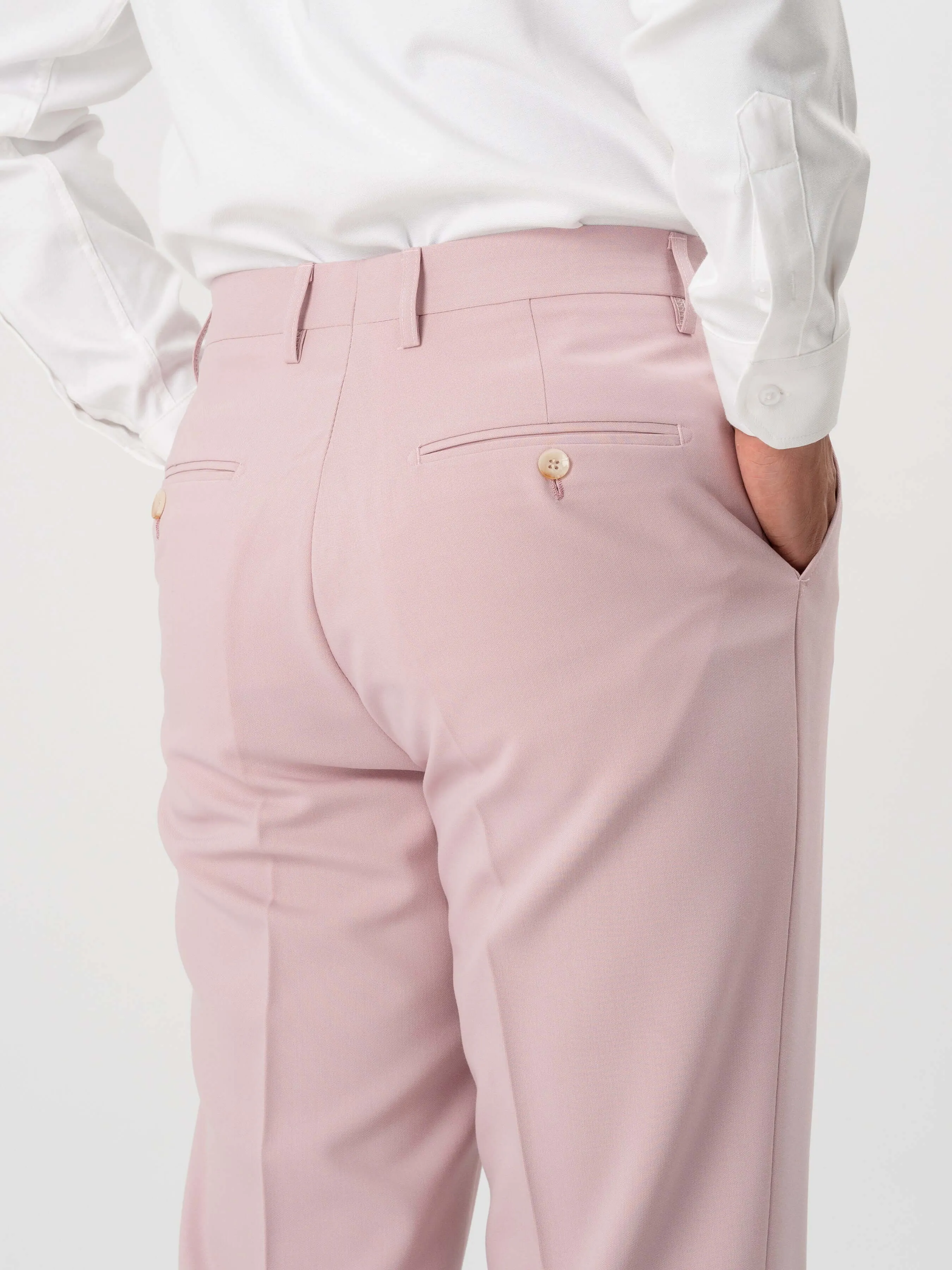 Trousers With Belt Loop -  Panther Plain (Stretchable)