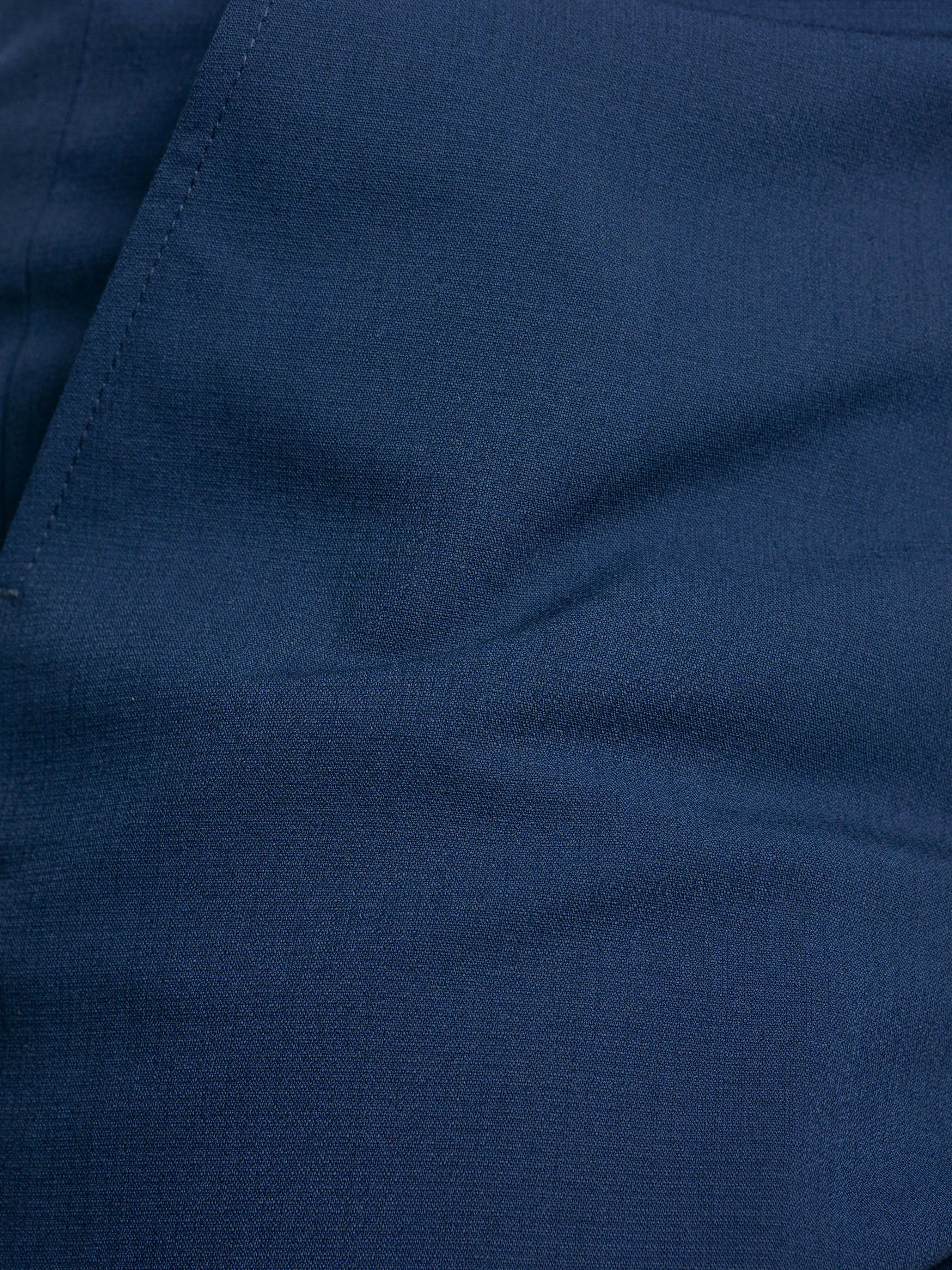 Trousers With Belt Loop - Royal Blue Plain (Stretchable)