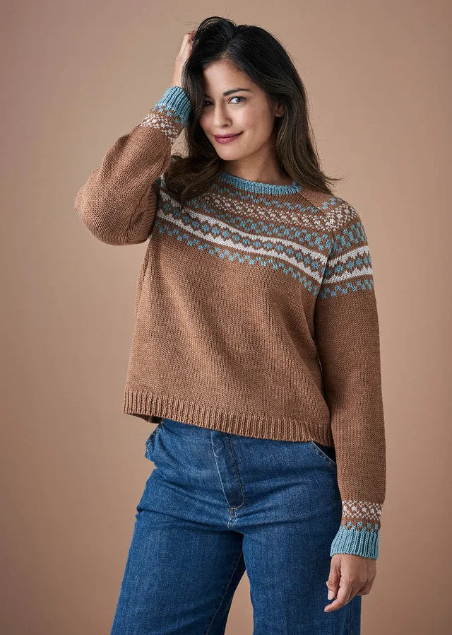 uimi - Beatrix Jumper - Merino Wool - Gingerbread