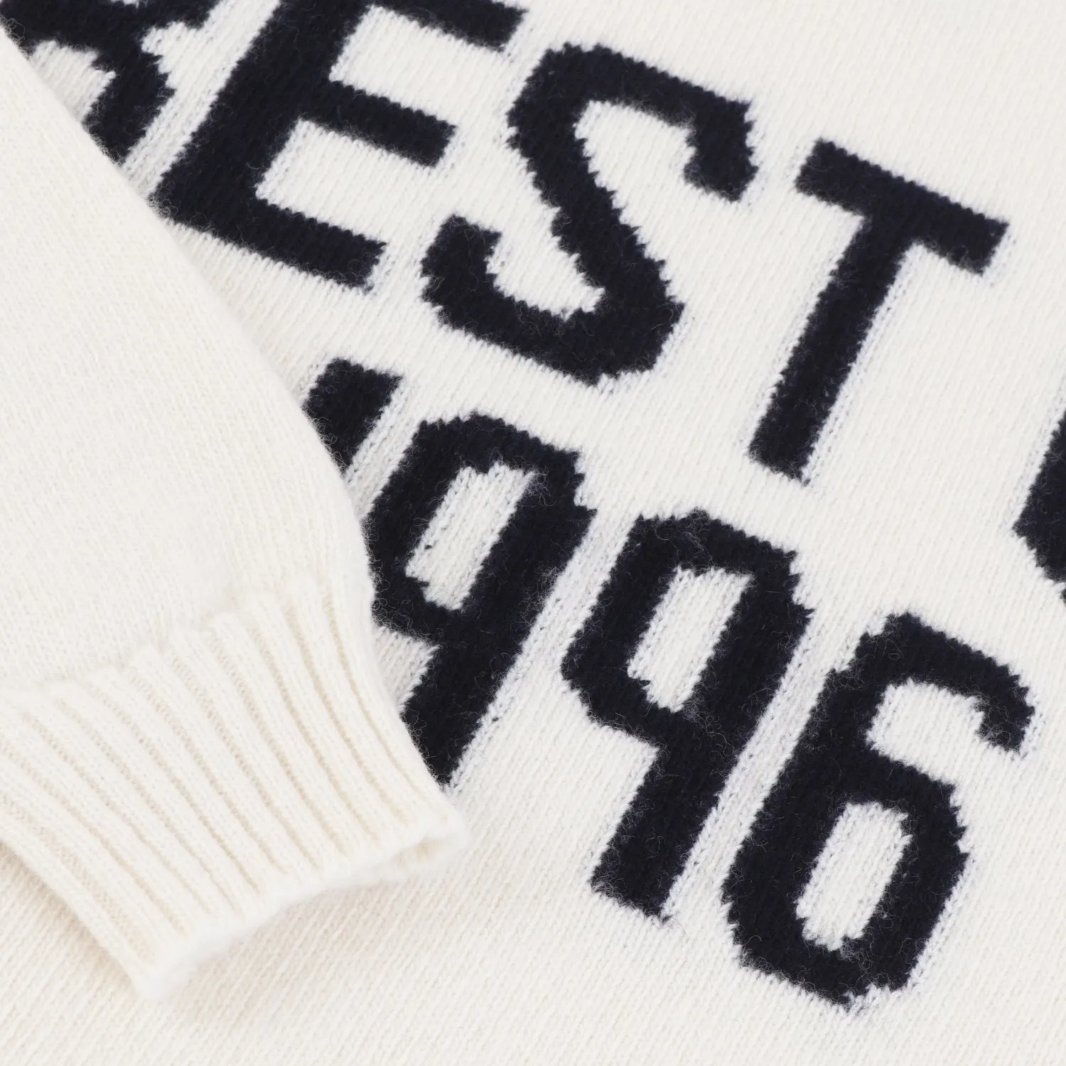 Unisex Fine Knit Slogan Sweater