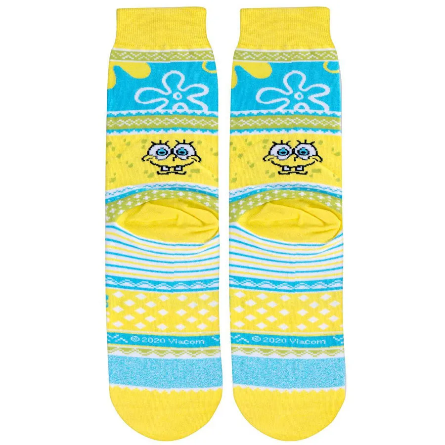 Unisex SpongeBob Sweater Socks