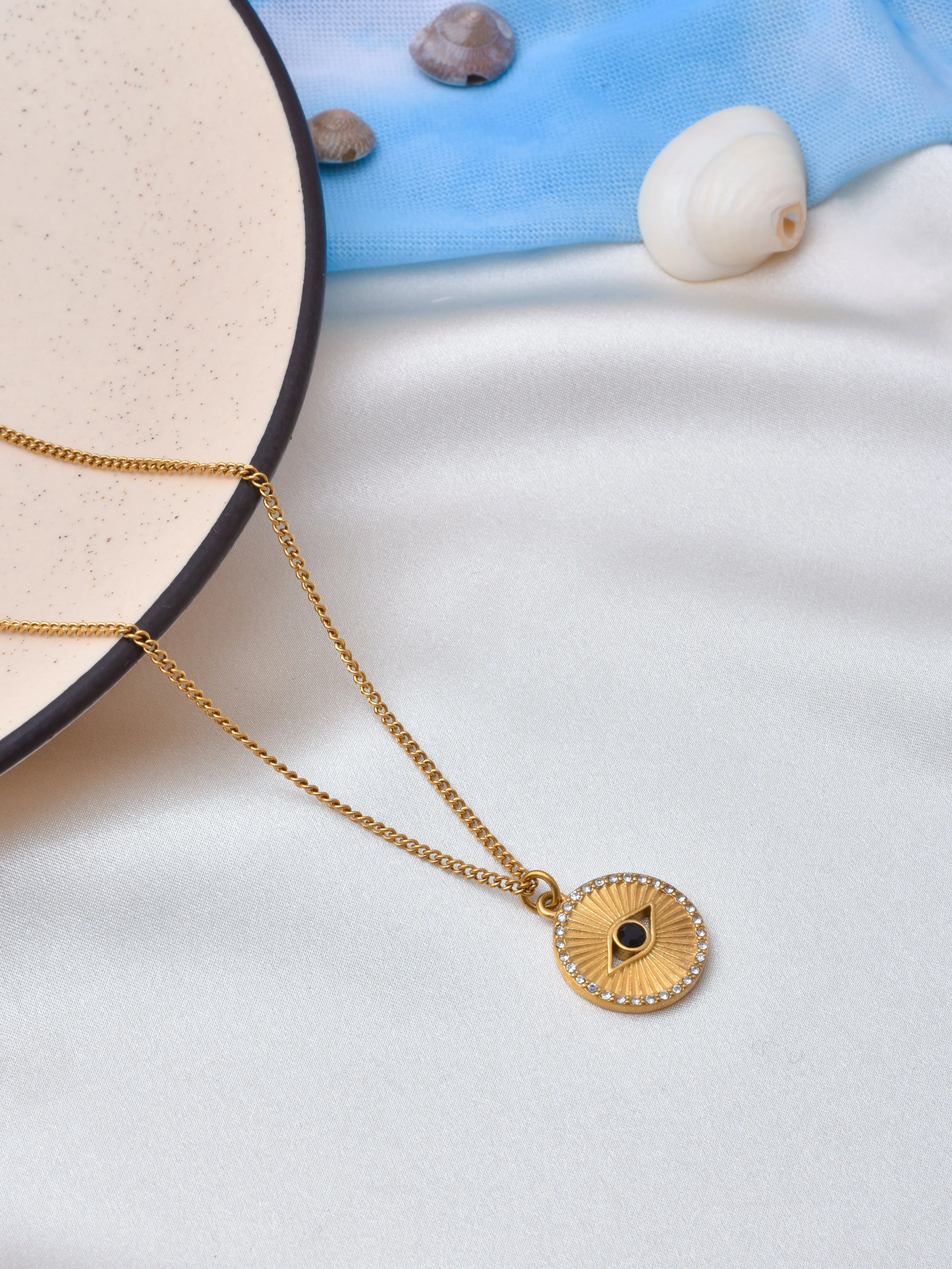 Vintage Evil Eye Necklace