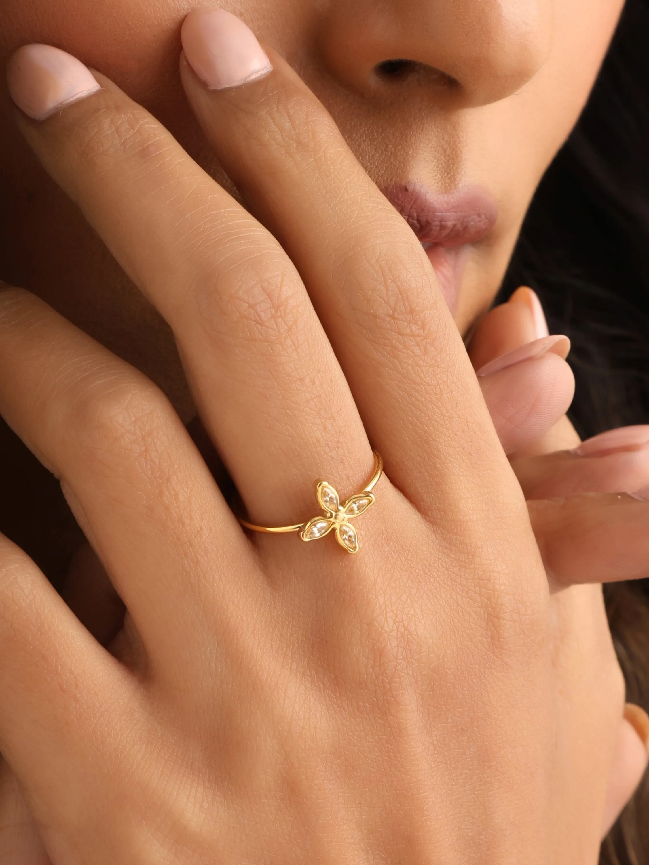 White Clover Ring