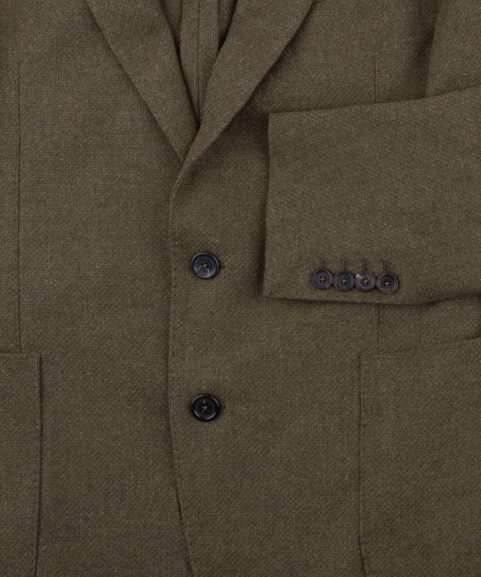 Wool Cashmere Hopsack Jacket