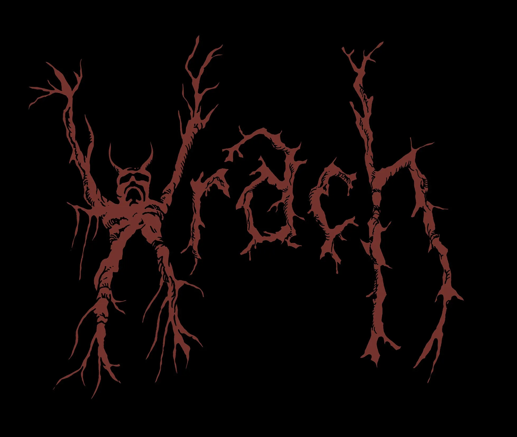 Wrach - Red Logo - Tshirt